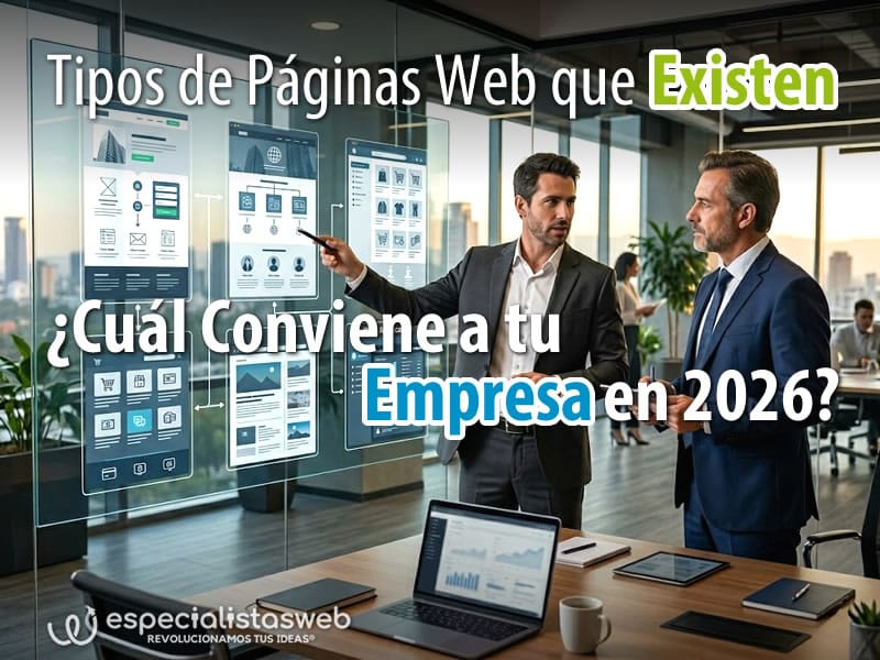 Tipos de Paginas Web que Existen Cual Conviene a tu Empresa en 2026